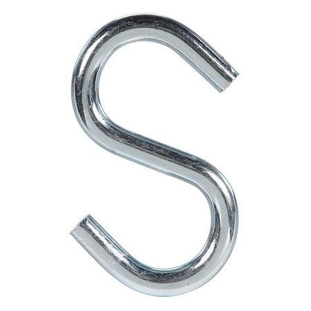 Hampton Hampton Medium Zinc-Plated Silver Steel 2.75 in. L S-Hook 160 lb 1 pk 02-3483-828